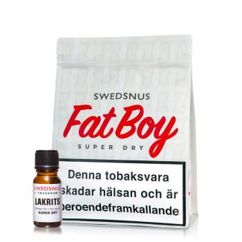 Fat Boy 500 Snussats med Lakrits Arom