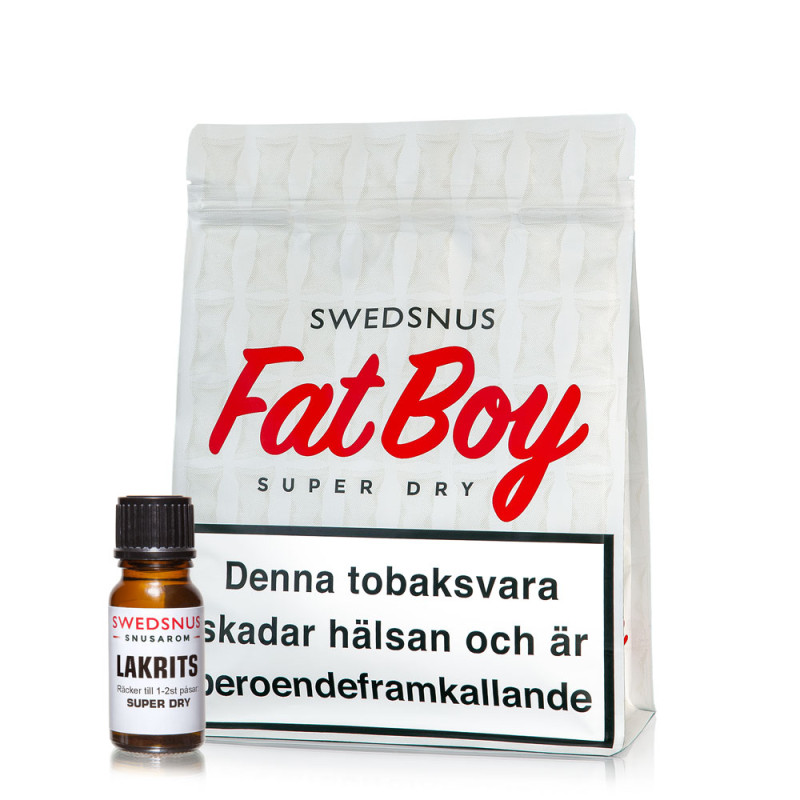 Fat Boy 500 Snussats med Lakrits Arom