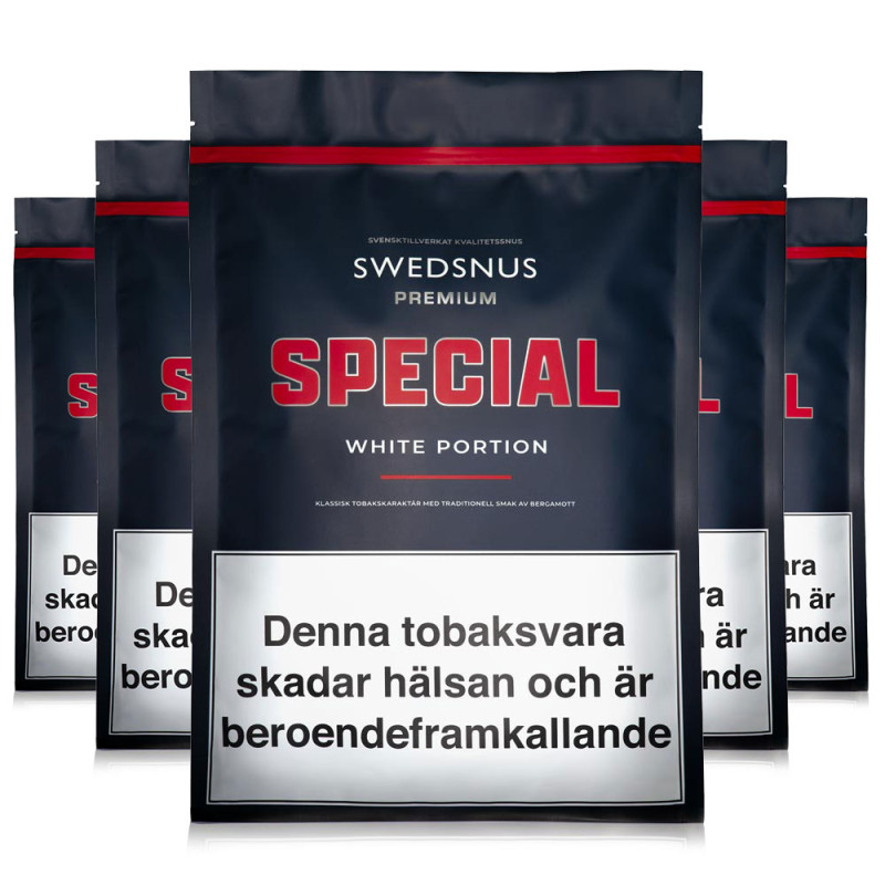 5-Pack Premium Special 300 White Portion