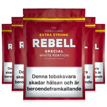5-Pack Rebell Extra Strong Special 400 White Portion